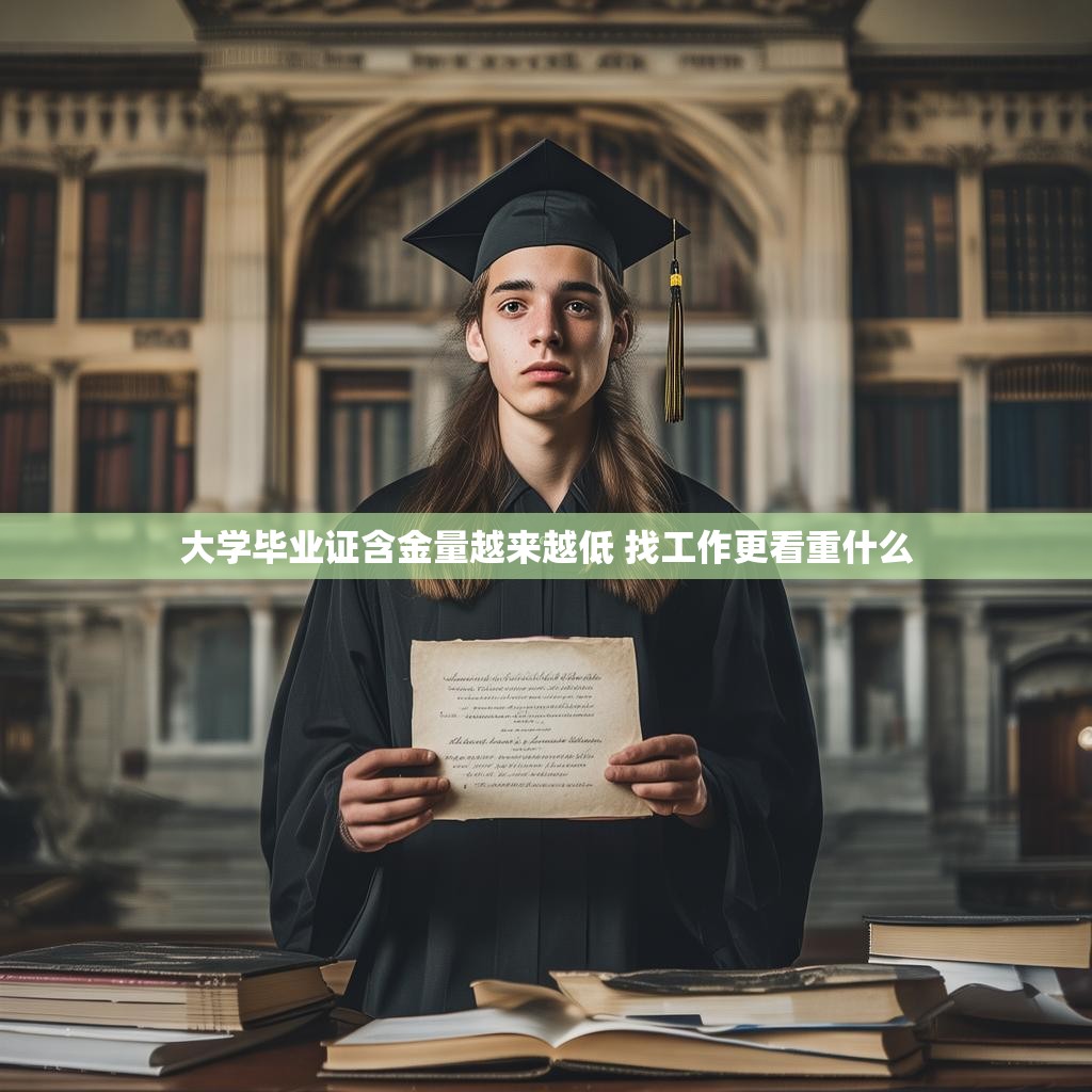 大学毕业证含金量越来越低 找工作更看重什么