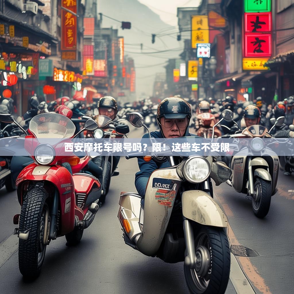 西安摩托车限号吗？限！这些车不受限